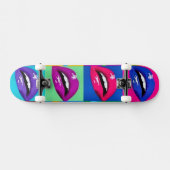 Lips Pop Art Deck Persoonlijk Skateboard (Horizontaal)