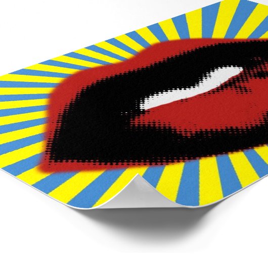 Lips Poster (Hoek)
