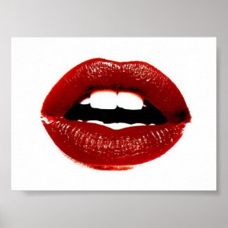 Lips Poster