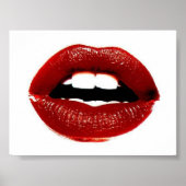 Lips-Poster Poster (Voorkant)