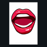 Lips Retro Pop Art Poster 60s 70s | Citaat<br><div class="desc">"Spreek je waarheid" 60's 70's Retro poster - Minimalistische Rode Lips lijken geweldig in een zwart lijst. Volg me op Instagram of Facebook of abonneer updates op TakaraBeech.com ...  Ik zou graag verbinding met je maken. Deel je nieuwe kunstwerk op sociale media en label #takarabeech</div>