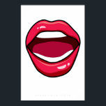 Lips Retro Pop Art Poster 60s 70s | Citaat<br><div class="desc">"Spreek je waarheid" 60's 70's Retro poster - Minimalistische Rode Lips lijken geweldig in een zwart lijst. Volg me op Instagram of Facebook of abonneer updates op TakaraBeech.com ...  Ik zou graag verbinding met je maken. Deel je nieuwe kunstwerk op sociale media en label #takarabeech</div>