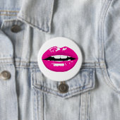 Lips Ronde Button 7,6 Cm (In situ)