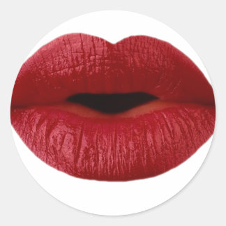 LIPS RONDE STICKER