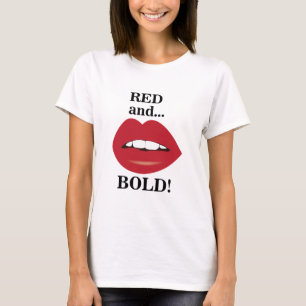 Lips Rood en Krachtige Lippen T-shirt