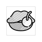 Lips Rubberstempel (Afrduk)
