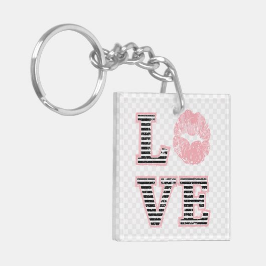 Lips Sleutelhanger (Voorkant Links)