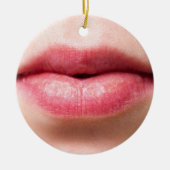 Lips Smile Keramisch Ornament (Voorkant)