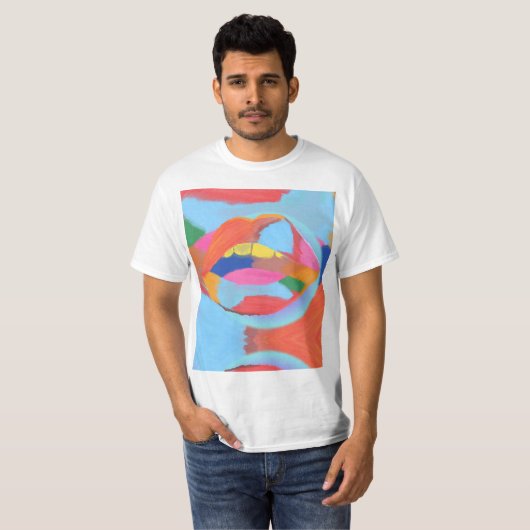 LIPS T-SHIRT (Voorkant volledig)
