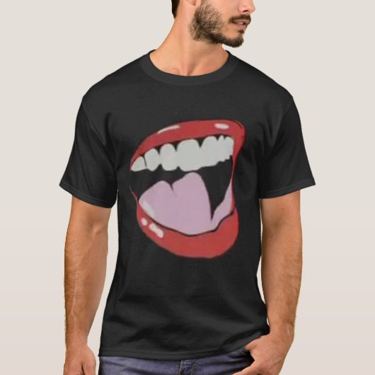 Lips T-shirt (Voorkant)