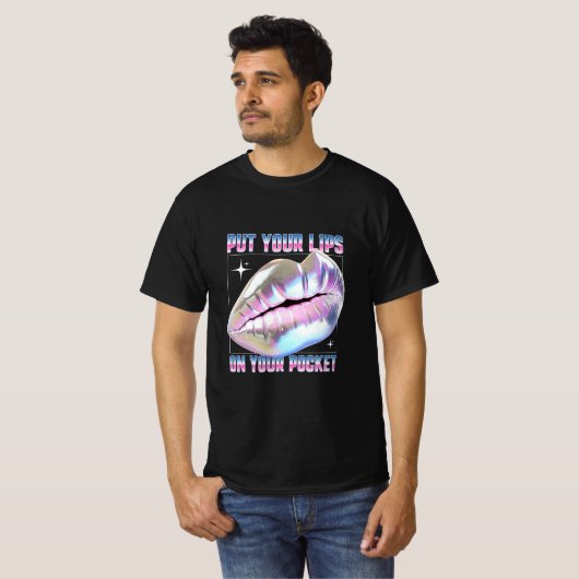 Lips T-shirt (Voorkant volledig)