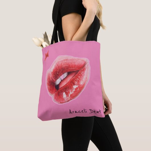 Lips-Tas Tote Bag (Dichtbij)