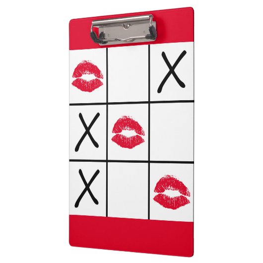Lips Tic Tac Toe Klembord (Links)