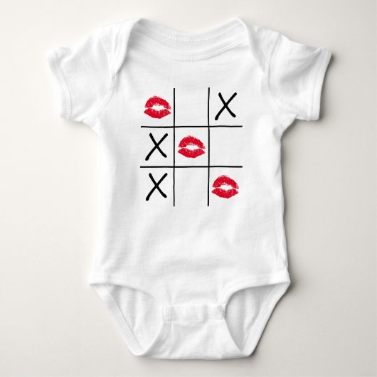 Lips Tic Tac Toe Romper (Voorkant)