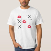 Lips Tic Tac Toe T-shirt (Voorkant)