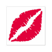 Lips - verzegeld met een kus  zelfinktende stempel (Design)