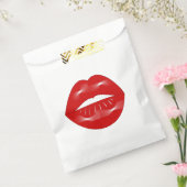 Lips vrijgezellenfeest bedankzakje (Gezegeld)