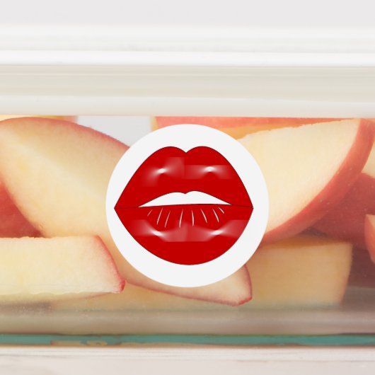 Lips vrijgezellenfeest labels (Aangebracht)