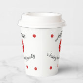 Lips vrijgezellenfeest papieren bekers (Rechts)