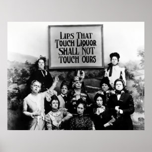 Lips waarmee Liquor wordt geraakt - Temperance Lea Poster