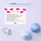 Lipsense Distributor Hot-roze lips Hoe past u deze Flyer (Enkel)