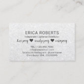 LipSense Distributor Red Lips Silver Loyalty (Achterkant)