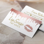 Lipsense Distributor Roos Gold Driving Makeup Visitekaartje