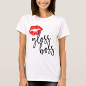 LipSense Gloss Boss T-shirt (Voorkant)