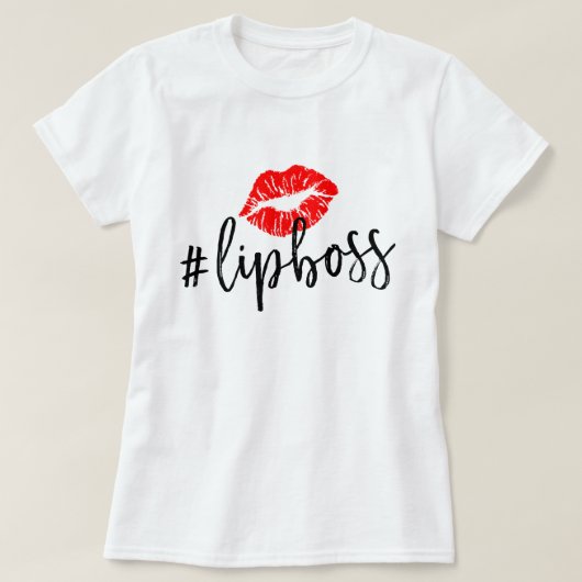LipSense Lip Boss T-shirt (Design voorkant)