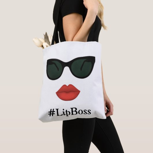 LipSense Lip Boss Tas met Kiss Red Lips (Dichtbij)