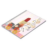 Lipsense Lipstick Cosmetoloog Makeup Artist Notitieboek (Linkerzijde)