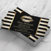 Lipsense Lipstick Distributor Moderne Gold Lips Visitekaartje