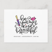 LipSense toepassing, Tips, Tricks, Exfoliatie Aankondigingskaart (Voorkant)