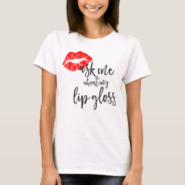 LipSense vraagt me naar mijn lipverlies T-shirt