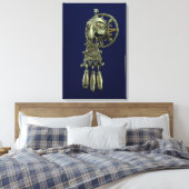 Lipstekker van de vogelgod canvas afdruk (Insitu (Slaapkamer))