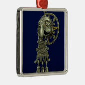 Lipstekker van de vogelgod metalen ornament (Rechts)