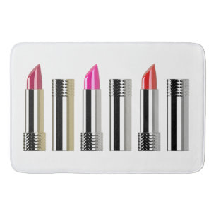 Lipstick beauty cosmetologie zilver roze wit badmat