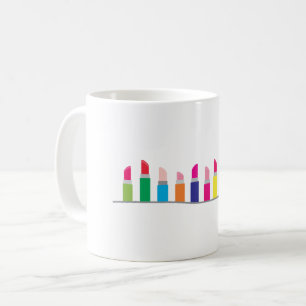 Lipstick Border Koffiemok