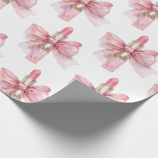 Lipstick Bow inpakpapier (Hoek)