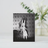 Lipstick Briefkaart (Staand voorkant)