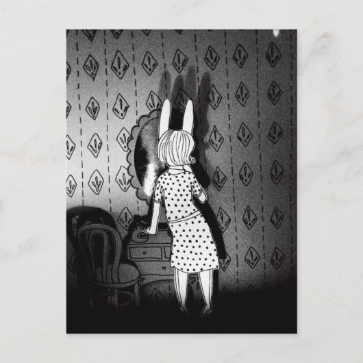 Lipstick Briefkaart (Voorkant)