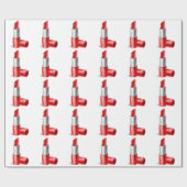 Lipstick Cadeaupapier (Vlak)