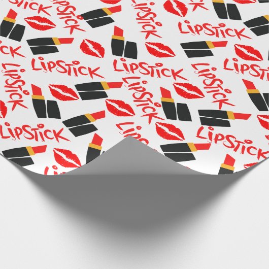 Lipstick Cadeaupapier (Hoek)