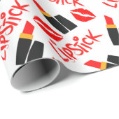 Lipstick Cadeaupapier (Rol Hoek)