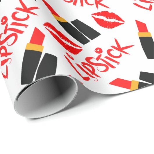Lipstick Cadeaupapier (Rol Hoek)