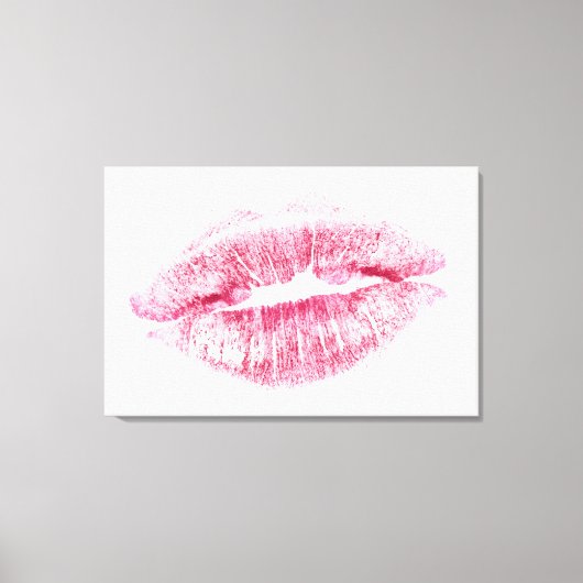 Lipstick Canvas Afdruk (Voorkant)