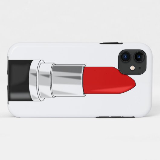 Lipstick Case-Mate iPhone Case (Achterkant (horizontaal))