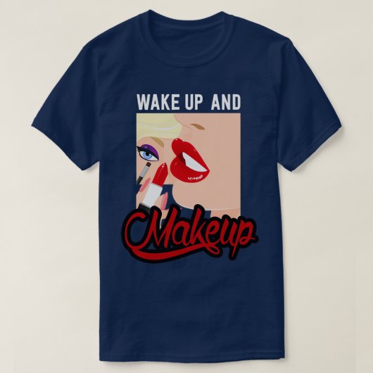 Lipstick Cosmetics Makeup Lips Makeup T-shirt (Design voorkant)
