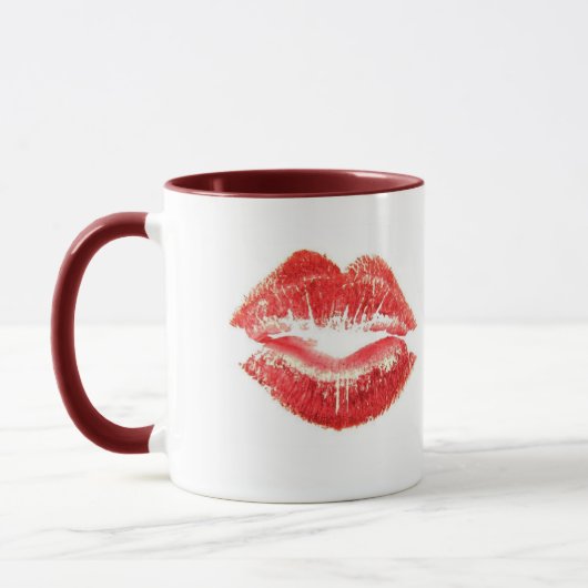 Lipstick Cup Mok (Links)
