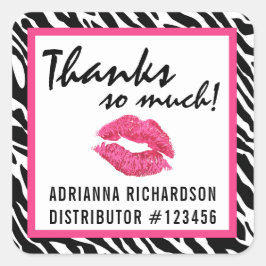 Lipstick Distributeur Zebra Kiss Dank je Label